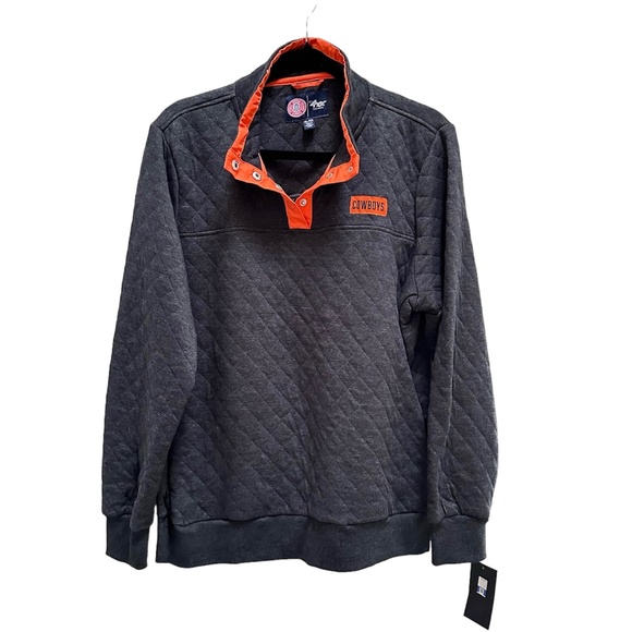 Oklahoma State Cowboys Pullover Hoodie XL NWT G-III 4HER - Picture 1 of 5